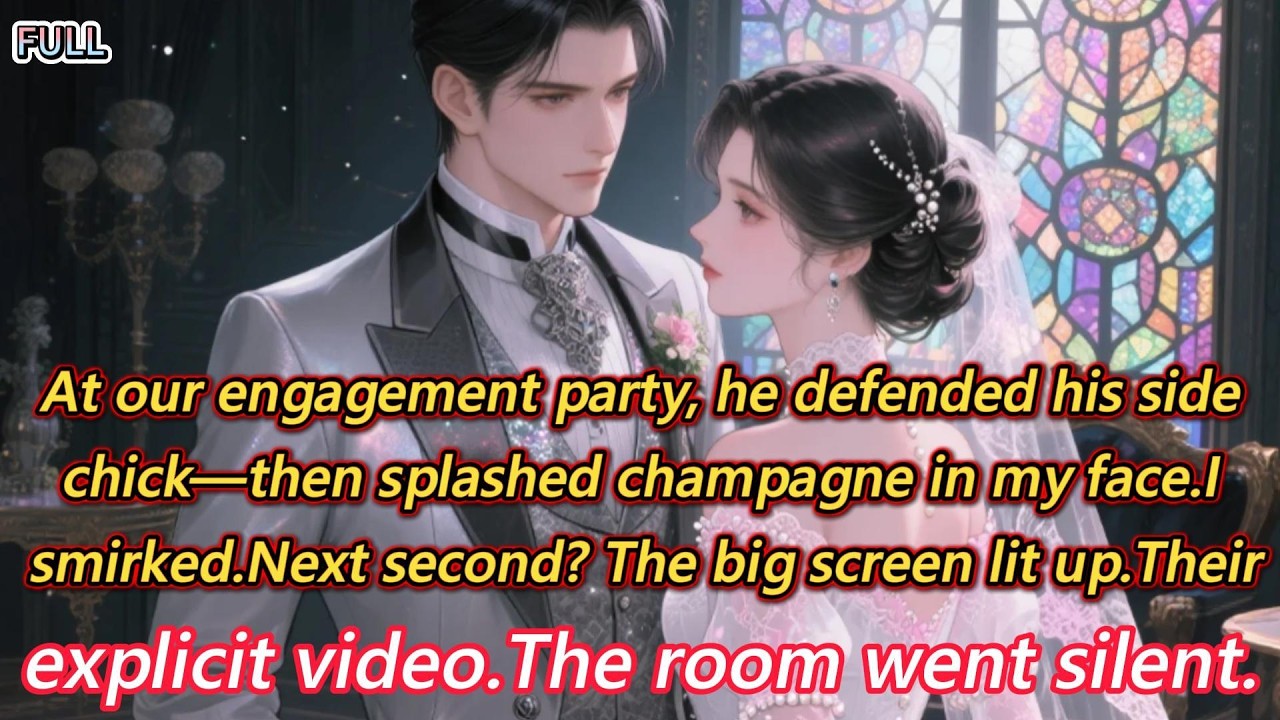 At our engagement party, he defended his side chick—then splashed champagne in my face.I smirked...