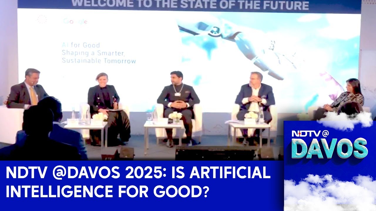 NDTV @Davos 2025: Is Artificial Intelligence For Good?