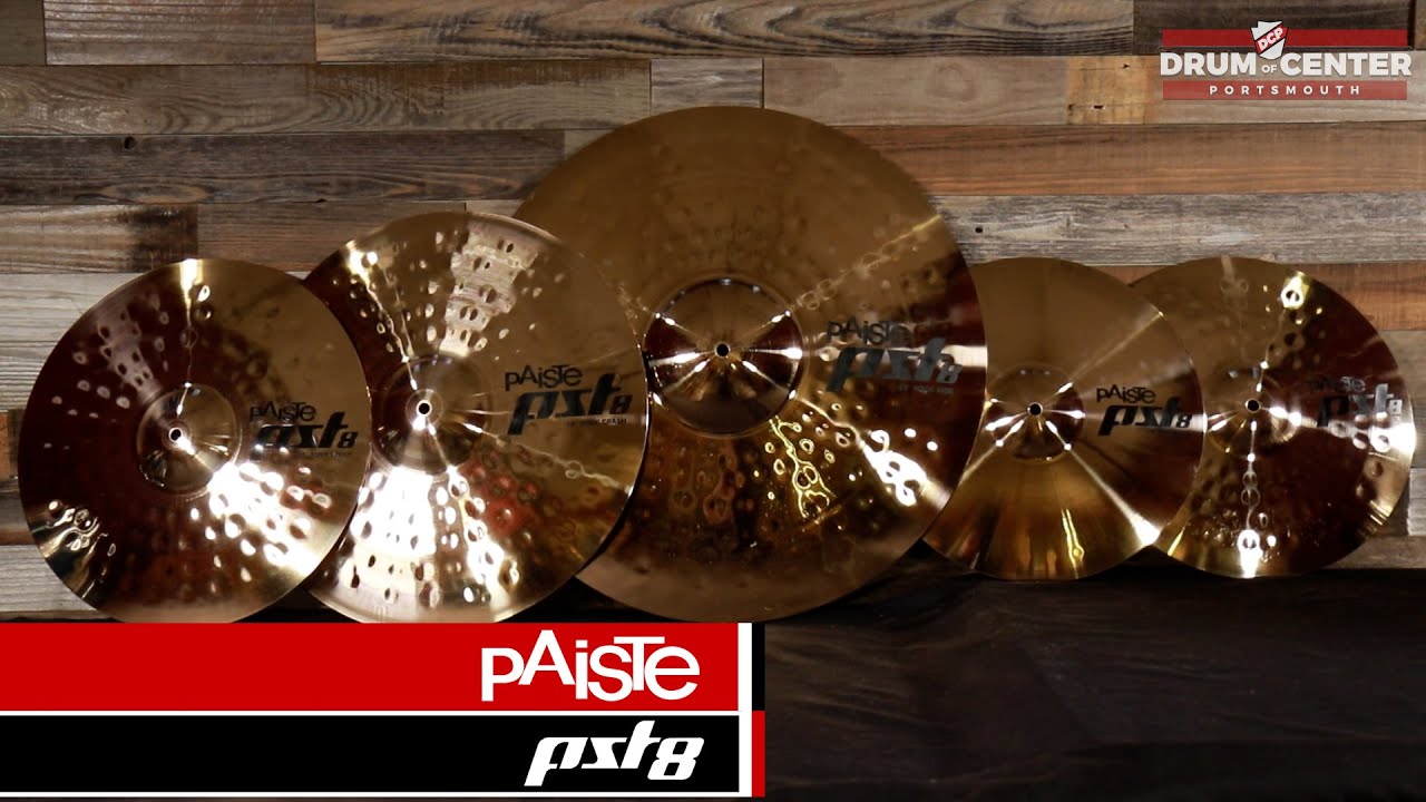 Paiste PST8 Series Cymbal Demo