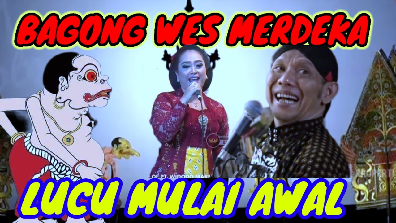 BAGONG PANCEN LUCU👉bagong paling lucu didunia wayang. 