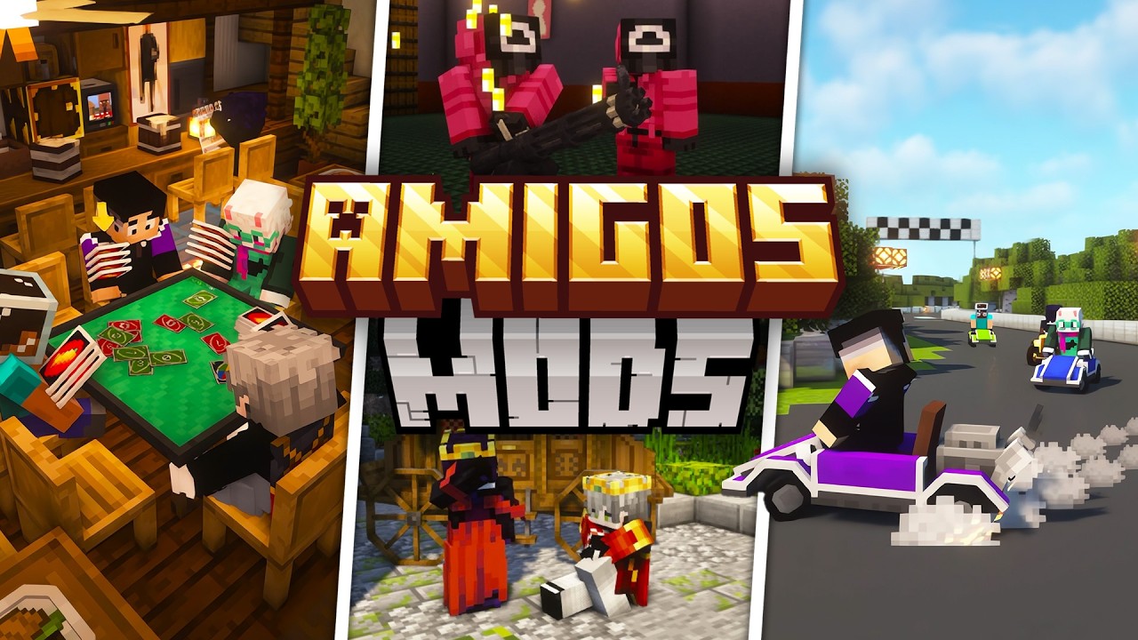TOP 20 Mods para jugar con AMIGOS | Forge & Fabric