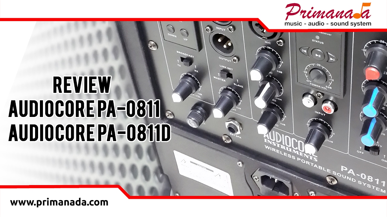 Review Audiocore PA-0811 / PA-0811D Wireless PA System