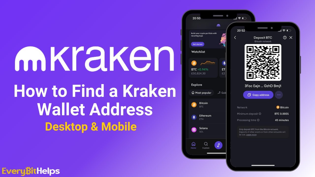 Как найти свой адрес Kraken на компьютере и мобильном устройстве