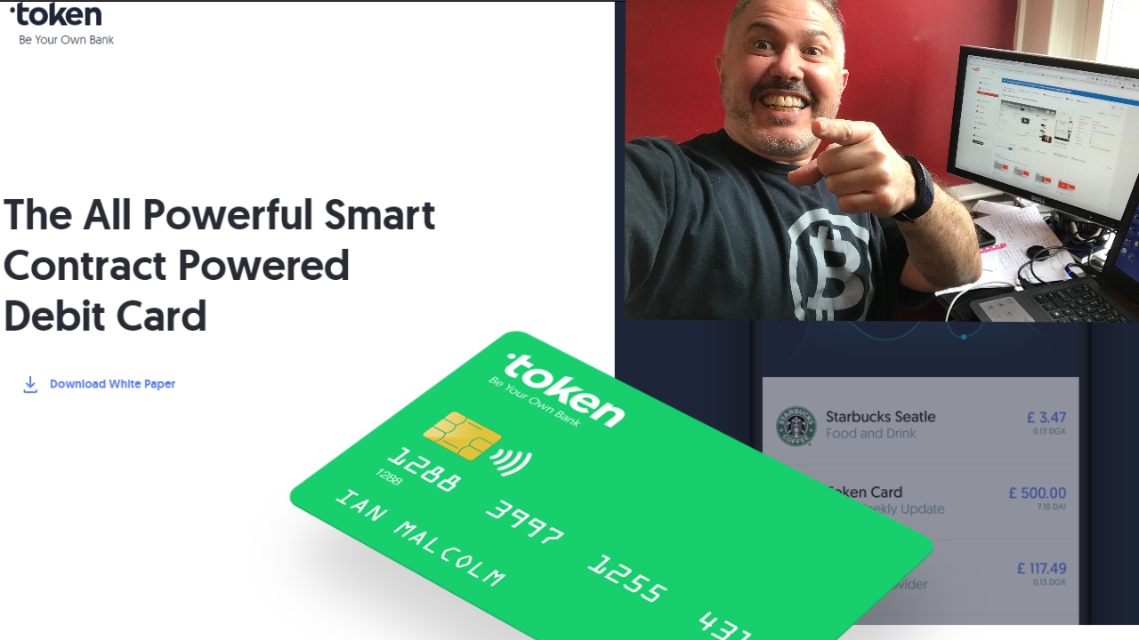 Token Card Visa ICO  on Tokencard.io