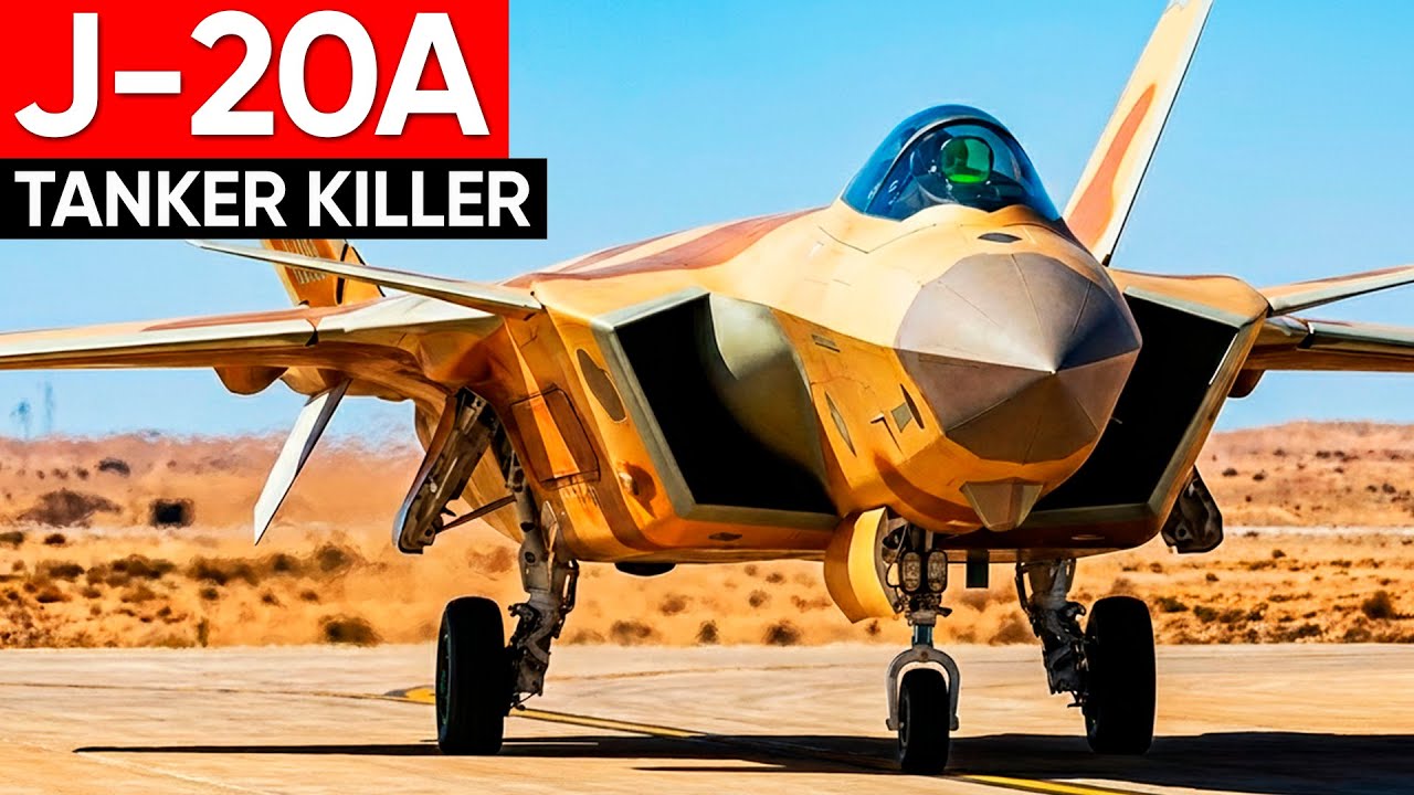 China's J-20A MIGHTY DRAGON &mdash; Built to Hunt TANKERS