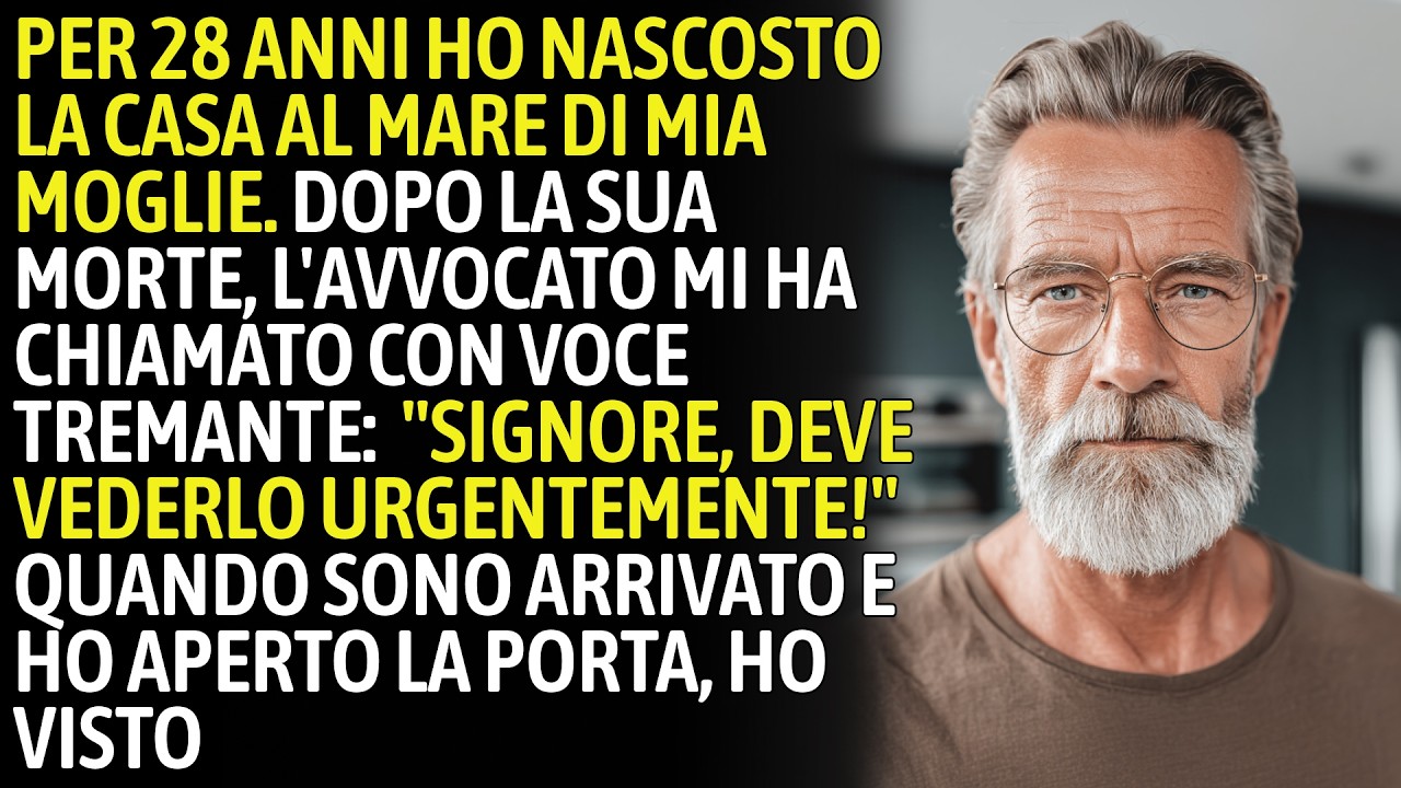 Per 28 Anni Ho Nascosto La Casa Al Mare Di Mia Moglie. Dopo La Sua Morte, L'Avvocato Mi Ha Chiamato