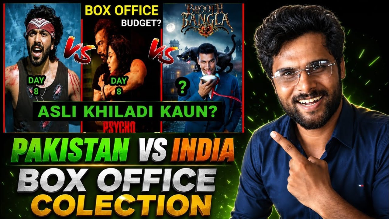 Zombeid vs Psycho vs Bhoot Bangla Collection Comparison|Zombeid hit or flop?|Pakistan vs India box O