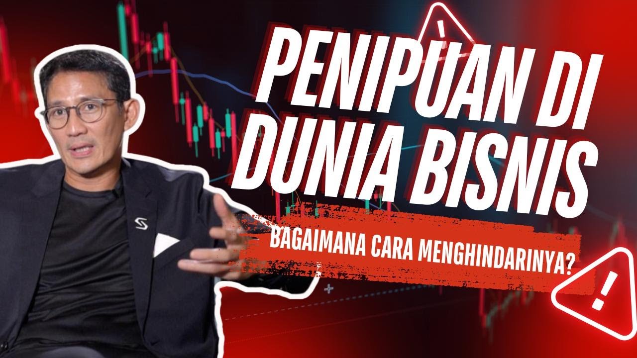 SANDIAGA UNO BONGKAR TANDA-TANDA BISNIS INVESTASI BODONG!
