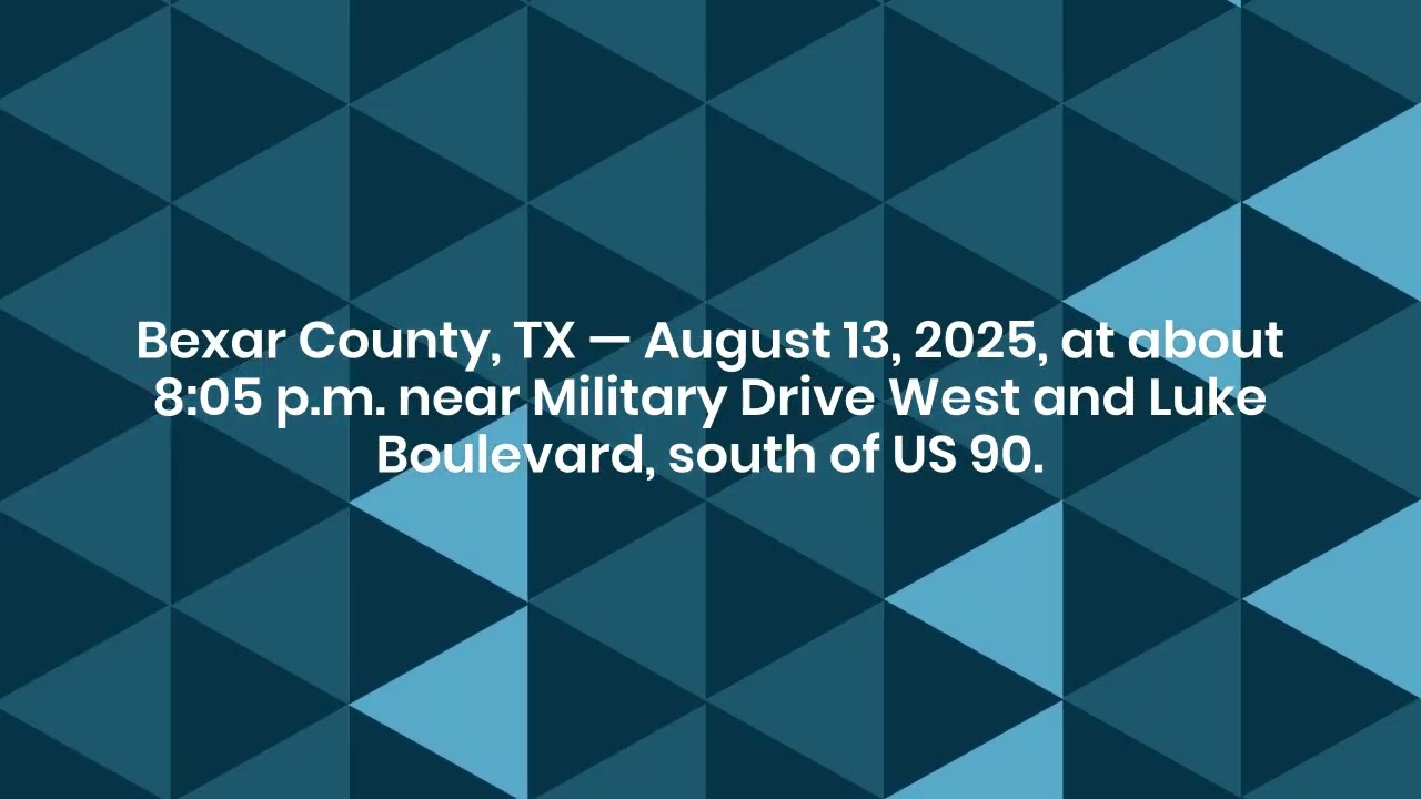 Christopher Galvan Injured in Car Accident in Bexar County, TX