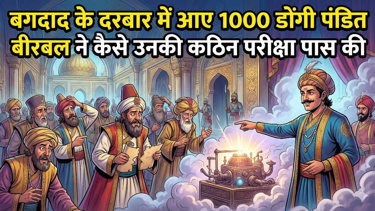 1000 डोंगी पंडित और चालबाज बीरबल ने कैसे सबकी कठिन परीक्षा ली । Akbar Birbal Kahani