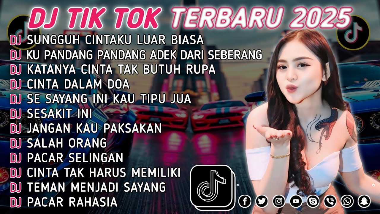 DJ TIKTOK TERBARU 2025 || DJ CINTA DARI SEBERANG 🎵 DJ SUNGGUH CINTAKU LUAR BIASA 🎵 FULL ALBUM❗❗