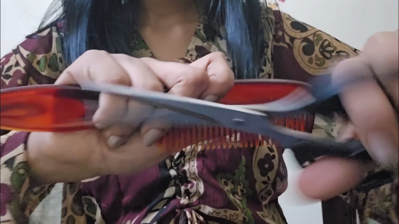 ASMR: Lofi fast haircut to relax 😴