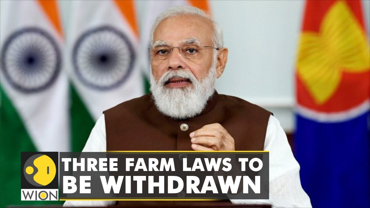 All three farm laws repealed, PM Modi apologizes to farmers, urges them to go home | India News