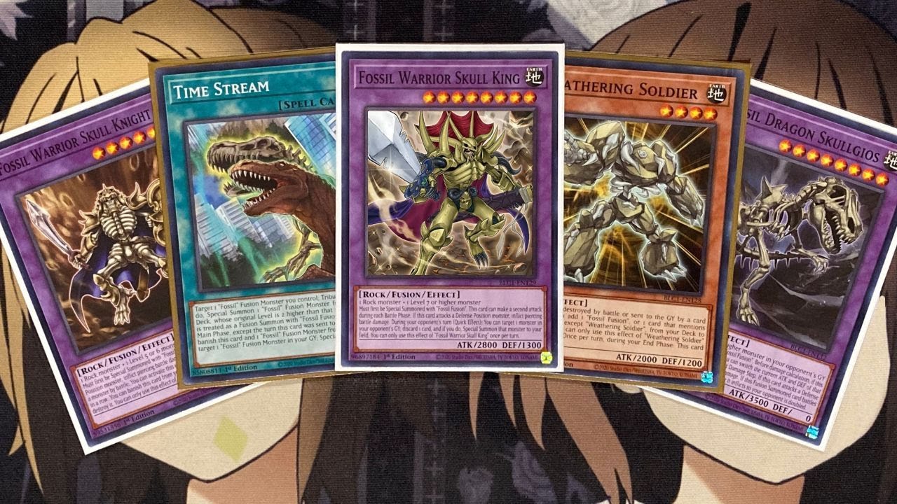My Fossil Warrior Yugioh Deck Profile for Post Battles of Legend Chapter 1