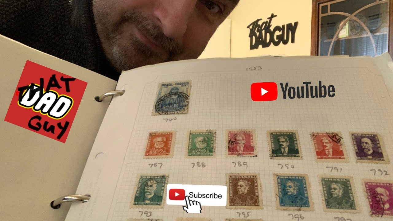 Unveiling My Father’s Stamp Collection : Part 9 - Brazil