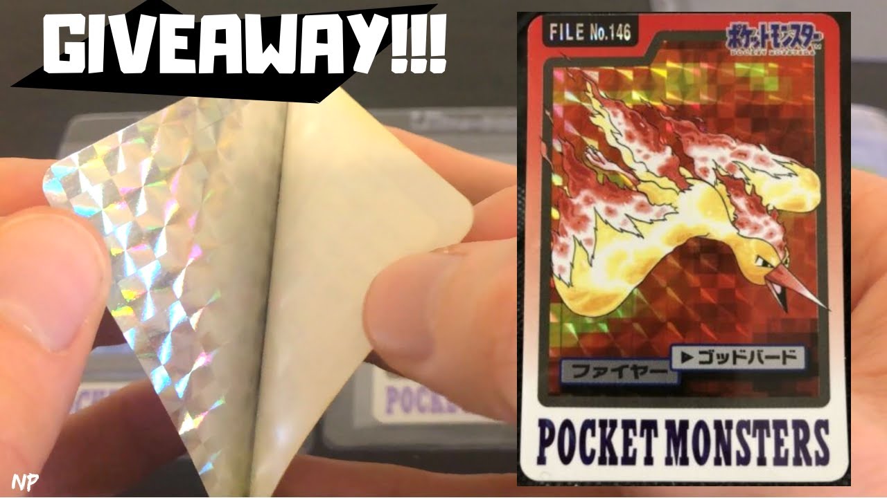 1997 Pocket Monsters Carddass GIVEAWAY!