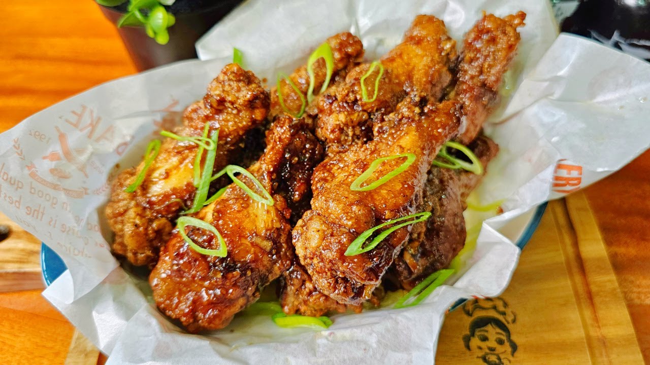 Soy Garlic Chicken Wings