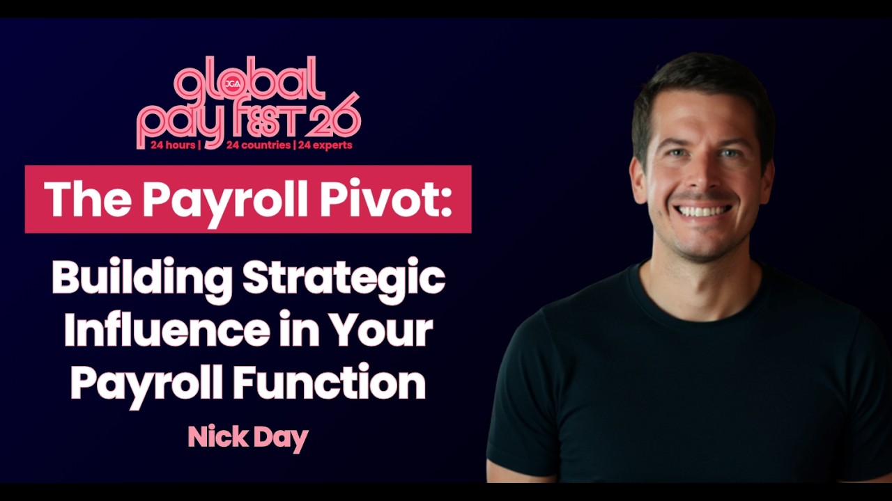 Global PayFest '26 - China - Nick Day, CEO of JGA Recruitment Group & Host of The Payroll Podcast