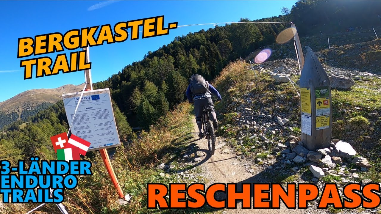 3-LÄNDER ENDURO TRAILS Bergkastel-Trail Nauders 1st Ride / Enduro Mountainbike - JAY'S TRAILSPEICHER
