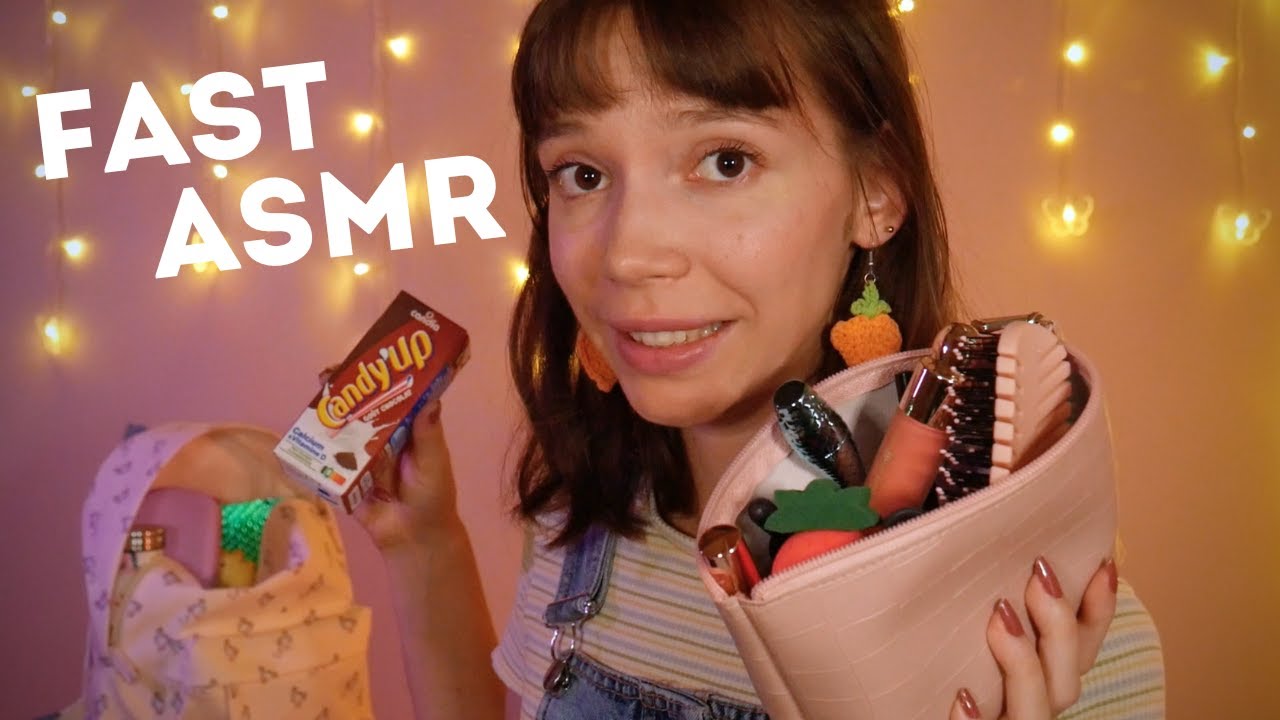Tu es en retard pour aller en cours !! Je te prépare (FAST ASMR)
