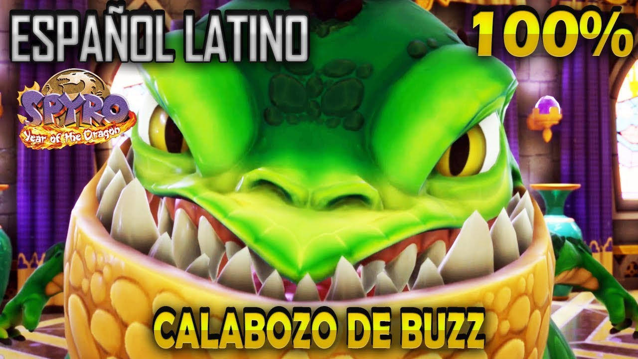 Spyro 3 Latino 100% | Calabozo De Buzz | Spyro Reignited Trilogy En Español Latino | STRADER GAMER