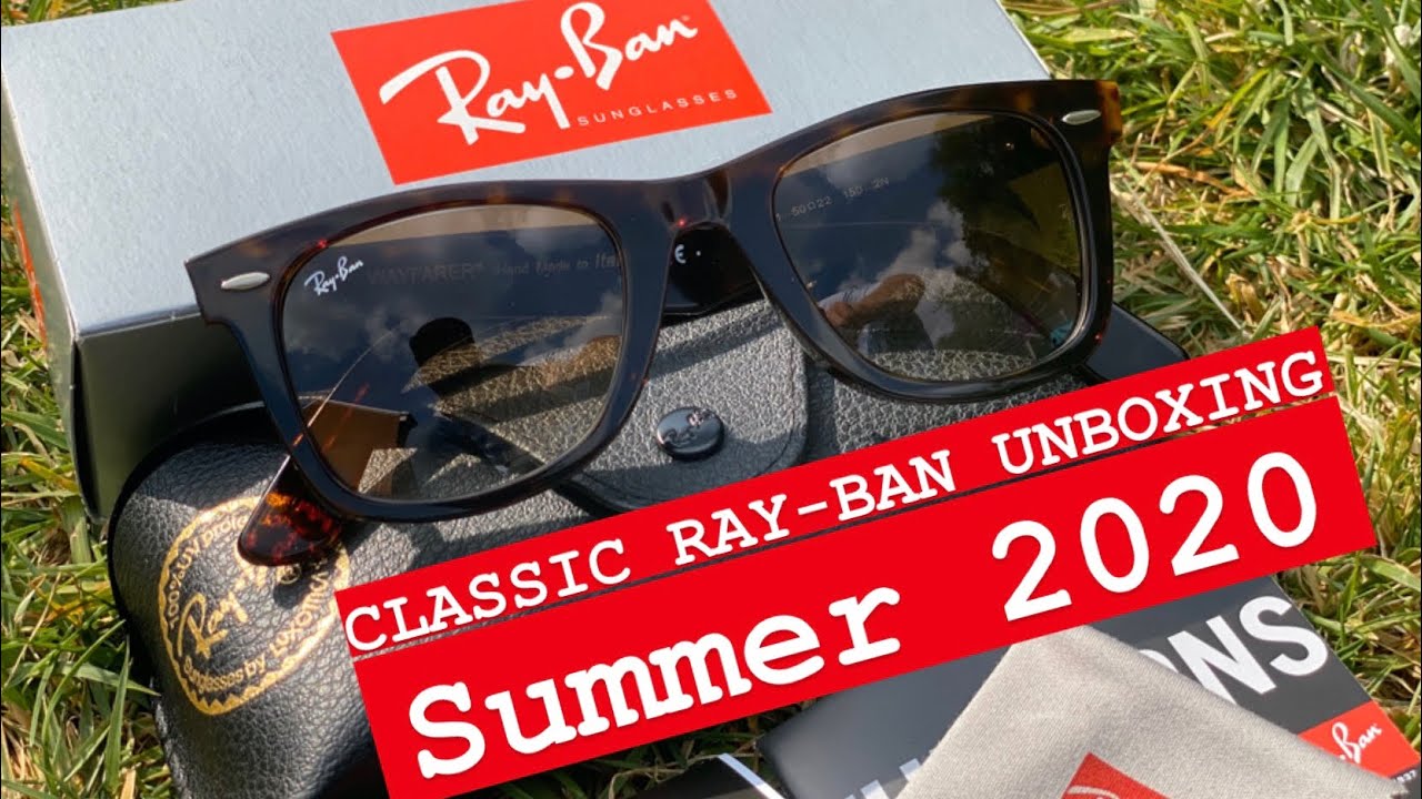 Ray-ban ORIGINAL WAYFARER CLASSIC tortoise light brown sunglasses|Asian fit sunglasses|summer 2020