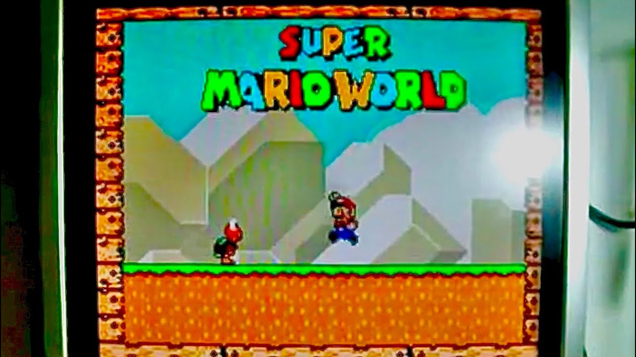 Super Mario World Pre-release 12/23/1989 prototype HD