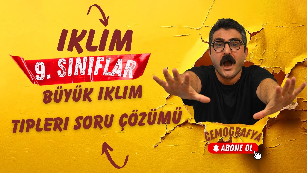 Büyük İklim Tipleri Tekrarı | TYT – AYT – AGS’nin En Kritik Konusu! - CANLI 21:20