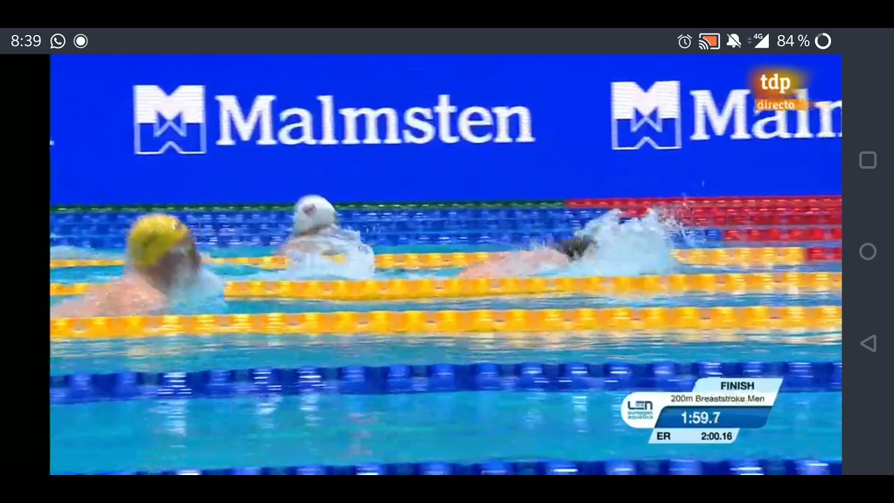 Carles Coll - Series 200 braza - Campeonato de Europa de piscina corta 2021