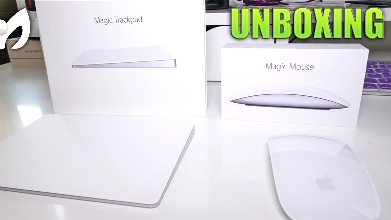 TRACKPAD 2 + MAGIC MOUSE 2 #Apple (#Unboxing y Comparación)