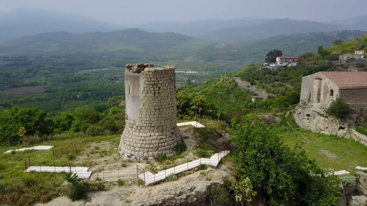 Castiglione di Sicilia e gole Alcantara - DJI MAVIC PRO 4K