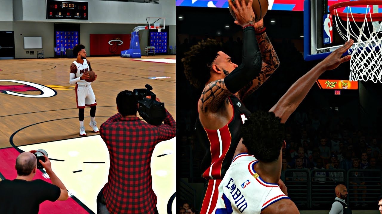 NBA 2K18 MyCAREER - JORDAN BRAND PHOTO SHOOT! JOEL EMBIID WANTS TO BE FRIENDS AFTER I DUNKED ON HIM!