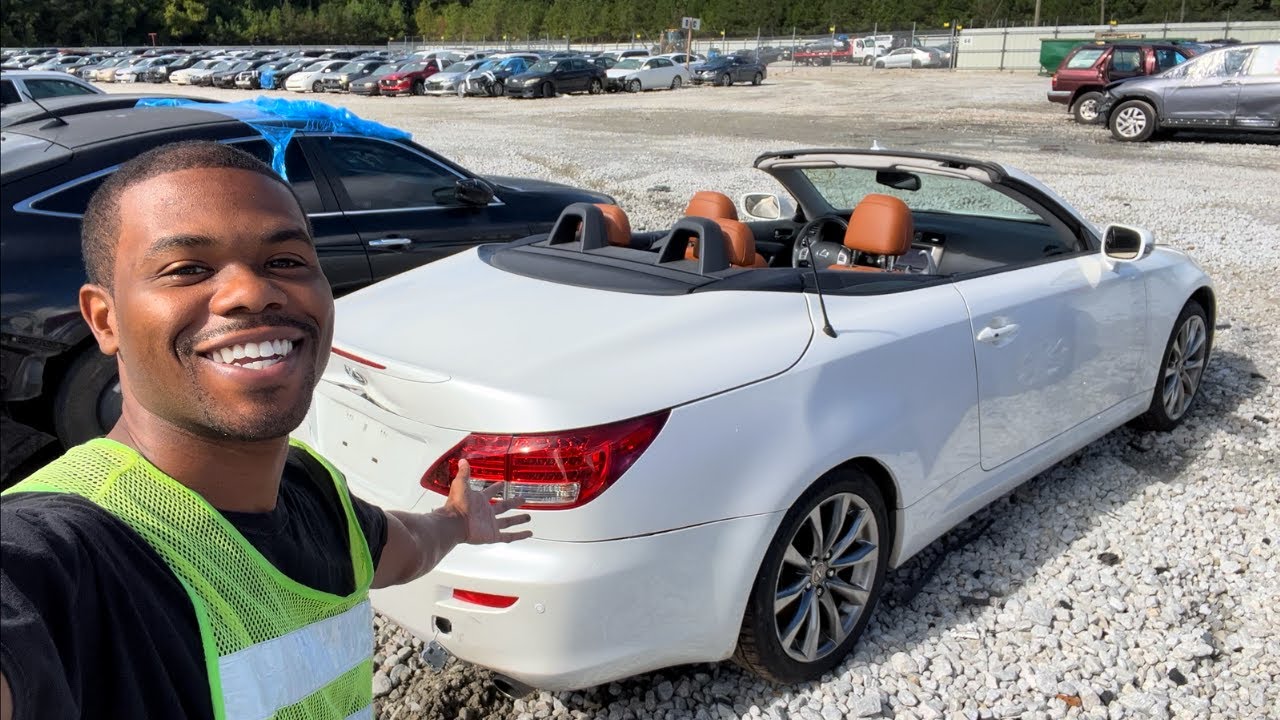 *Я НАШЕЛ КАМЕНЬ* 😍 КАБРИОЛЕТ LEXUS 250C С САЛОНОМ СУМАСШЕДШЕГО ЦВЕТА НА АУКЦИОНЕ COPART! *НОВИНКА?*