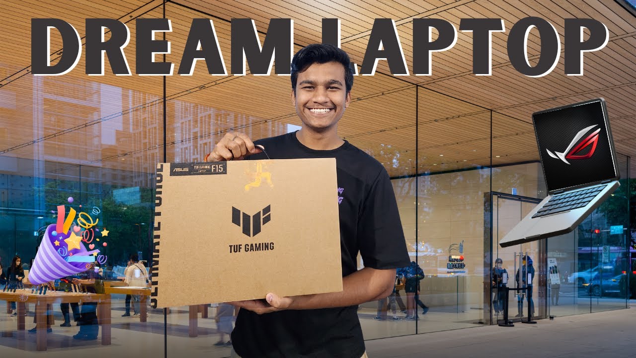 I Finally Bought My Dream Laptop | Unboxing ASUS TUF F15 😍😍 | Gaming Laptop I  Vlog 123