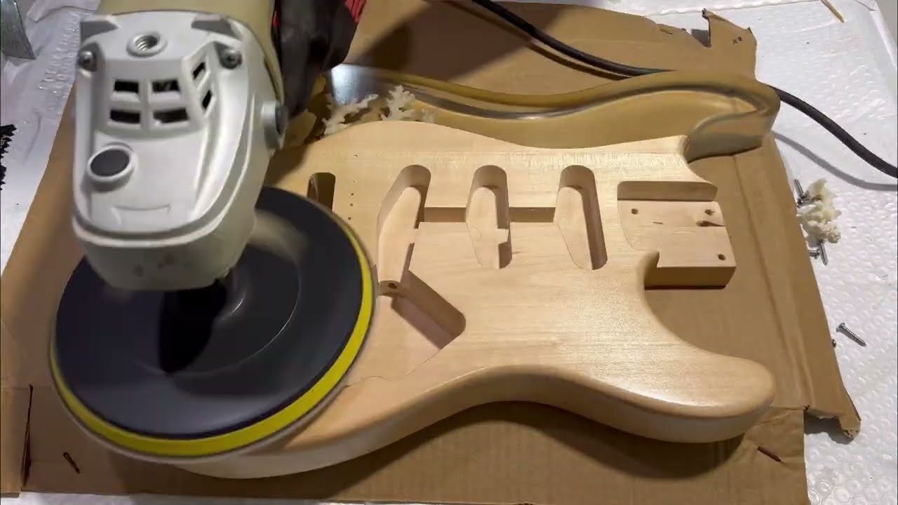 How to epoxy guitar body?