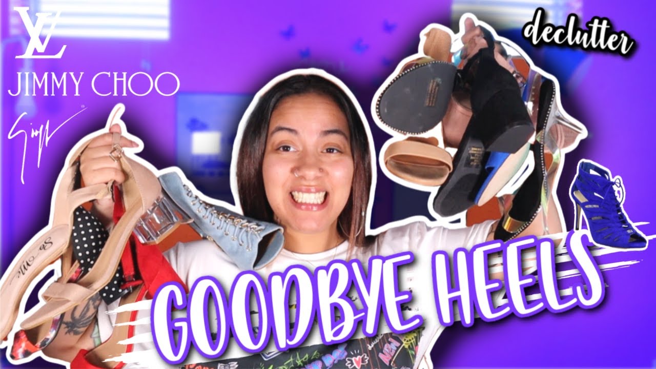 Heel Haul 👠GOODBYE HEELS! (Declutter) | Crissy Danielle