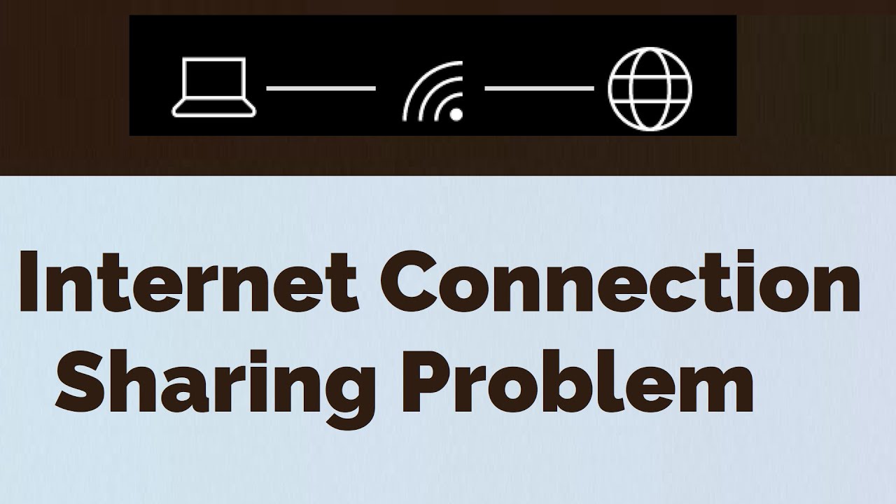 Internet Connection Sharing {ICS} Problem in Windows 10 & Windows 11 {Three Methods}