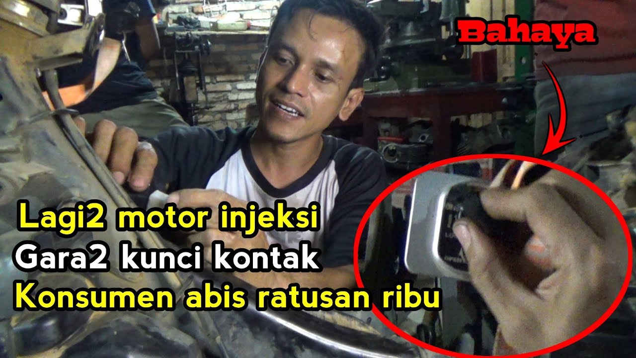 Gara2 kunci kontak konsumen abis ratusan ribu rupiah||Supra x 125 pgm fi