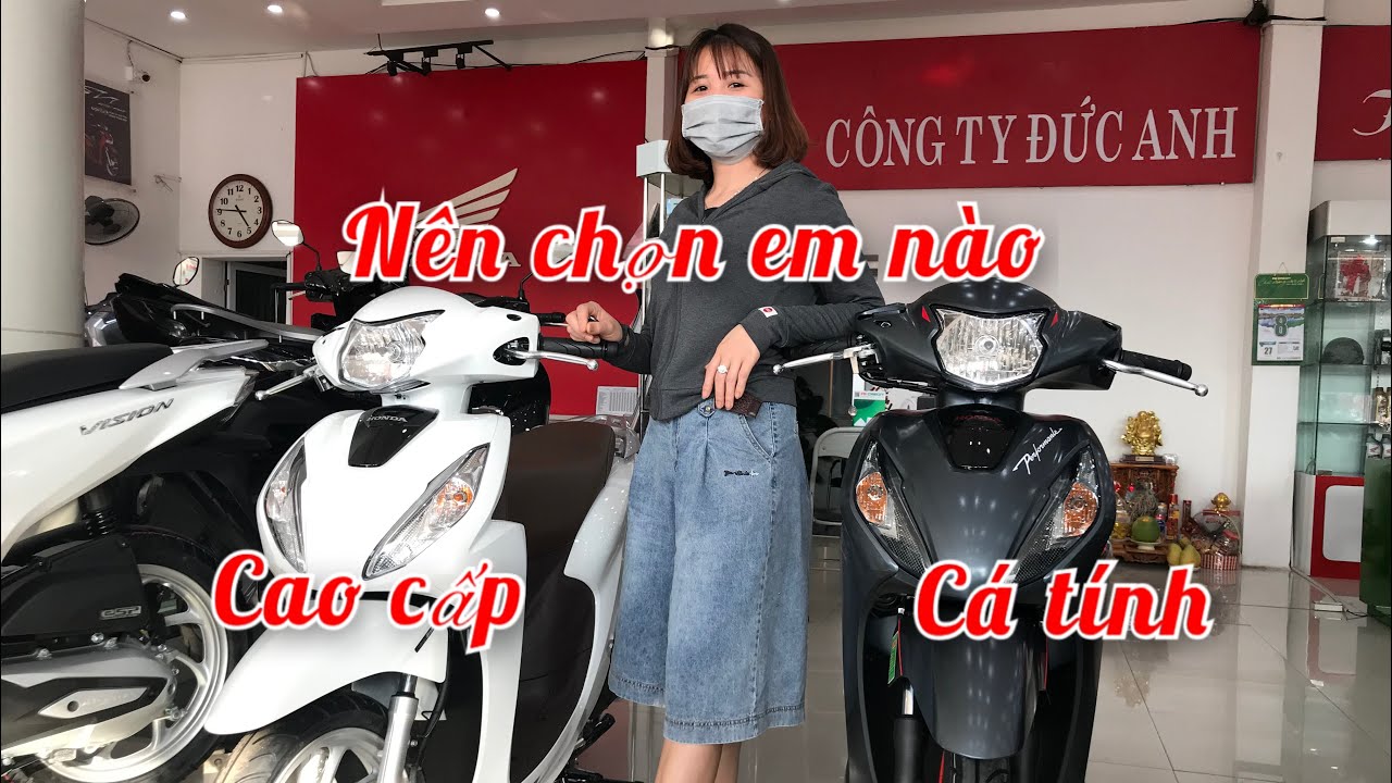 Honda vision 2021 c&aacute; t&iacute;nh & cao cấp ❤️ N&ecirc;n chọn phi&ecirc;n bản n&agrave;o ? Honda go