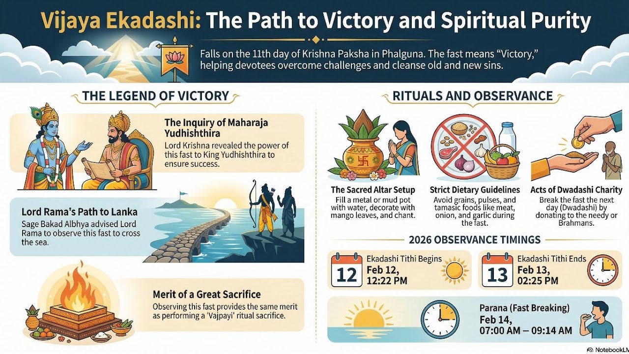 🌿 Vijaya Ekadashi | The Ekadashi of Victory and Spiritual Success