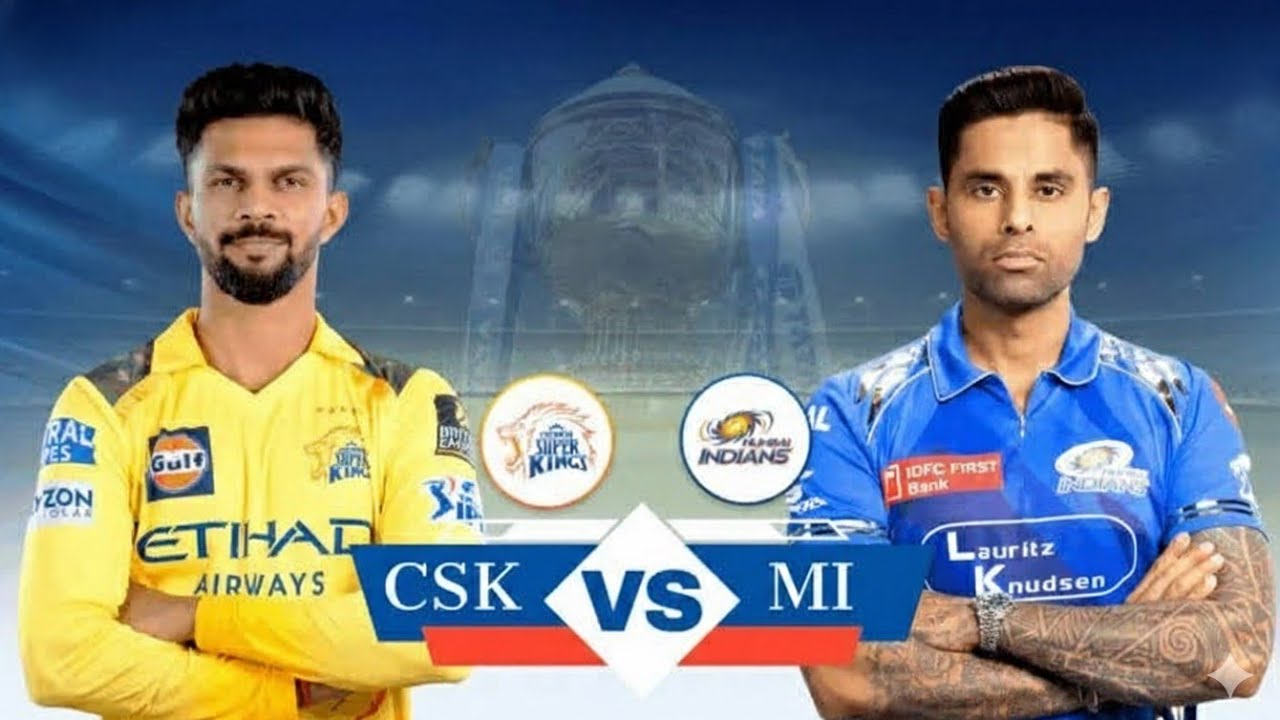 CSK vs MI | IPL 2025 | match 1 | krafton | real cricket 