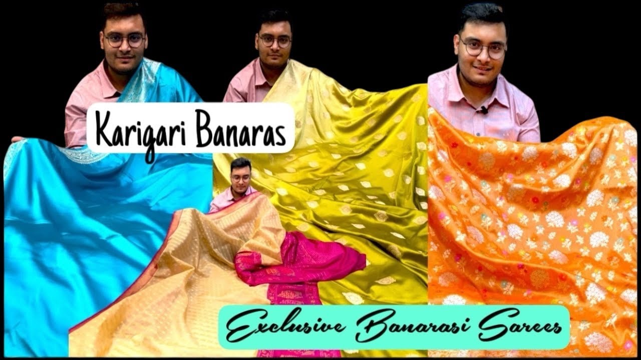 Karigari Banaras Brings You Exclusive Banarasi Sarees in Pure Katan, Tissue, Khaddi Georgette & More