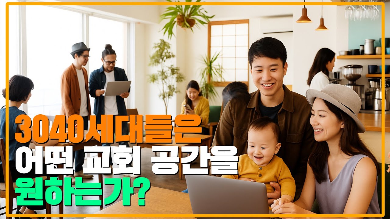 3040세대들은 어떤 교회공간을 원하는가?