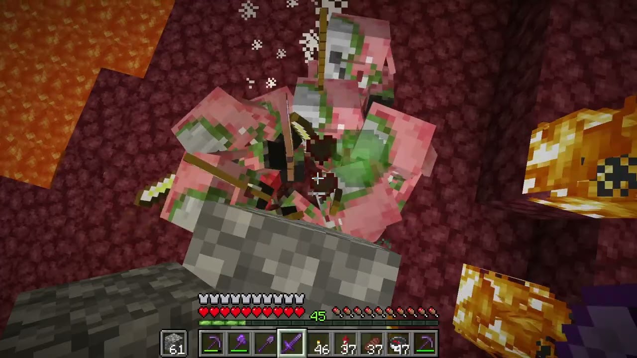 Poradnik przetrwania ataku zombie pigmen&oacute;w, jak łatwo zachować całkowite bezpieczeństwo - Minecra...