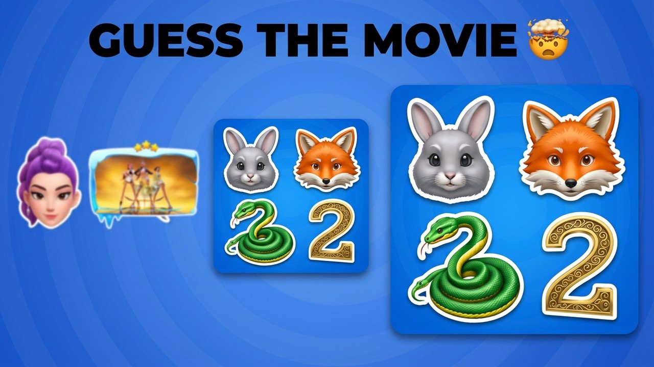 Can You Solve This MOVIE Emoji Quiz 🎬 How Many Can You Get?