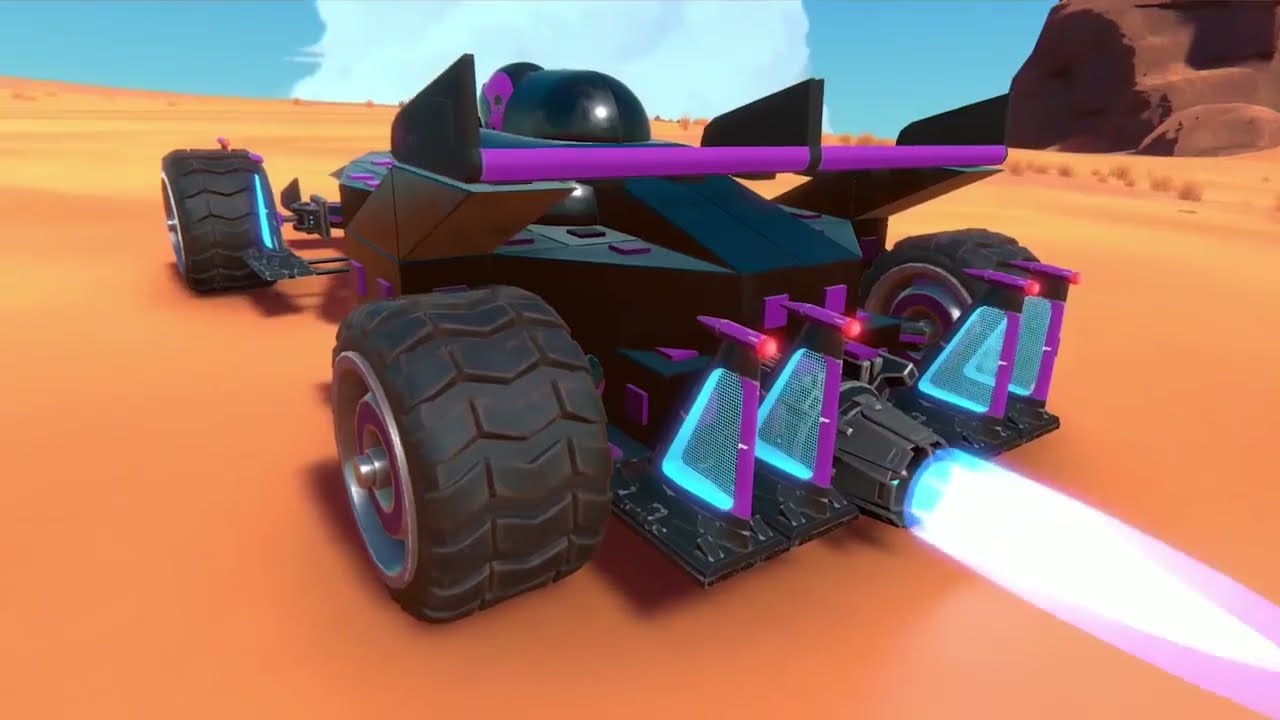 Let make a Flying shark in Trailmakers