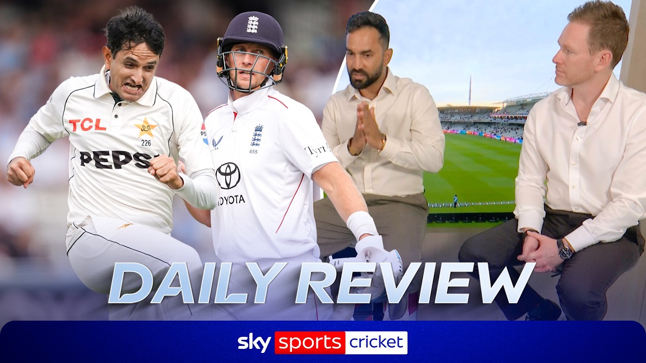 England on back foot on day one at Lord's | England vs Pakistan | Daily Review | Lord's Test Day One