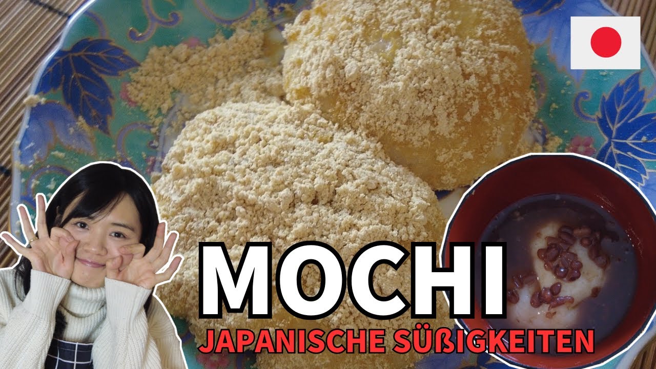 【Rezept】So einfach macht man Japanische Mochi! Mochi in 3 Varianten: Kinako Mochi, Zenzai & Sojasoße
