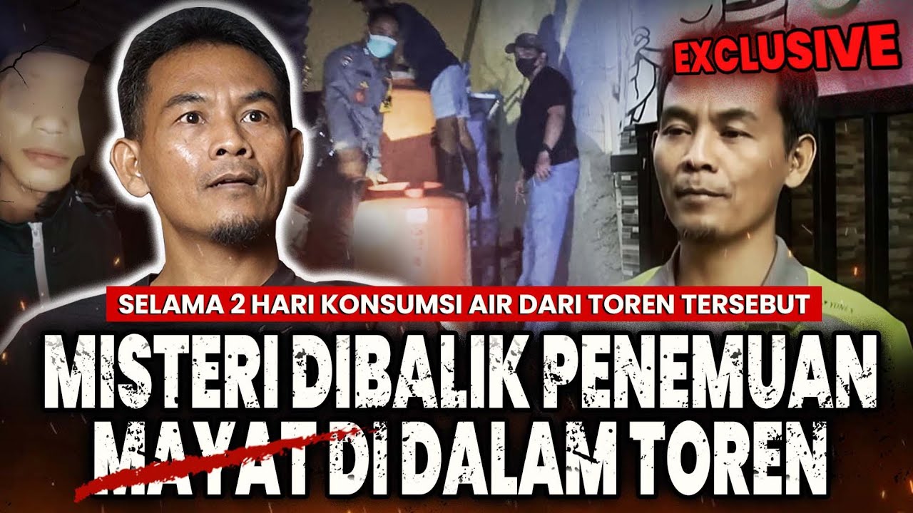 INI ENGGA MAIN - MAIN!! KESAKSIAN SUTRISNO PENEMU M4Y4T DALAM TOREN DI TANGSEL SEREM BANGET