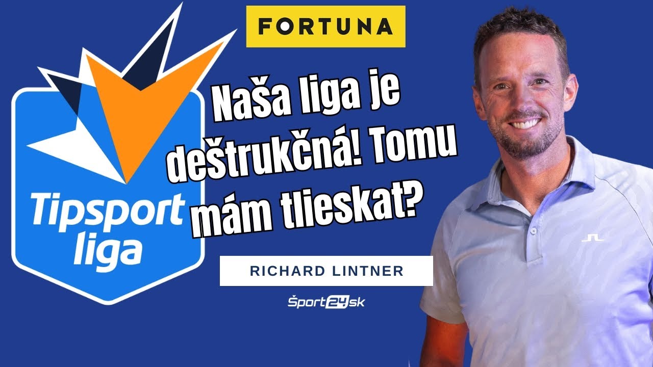 Richard Lintner pred &scaron;tartom Tipsport ligy: Liga je de&scaron;trukt&iacute;vna. V&scaron;etci to robia inak!